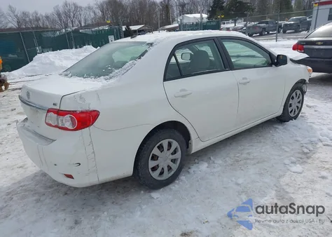 2011 Toyota Corolla Le from USA, damaged, VIN JTDBU4EE1BJ090474